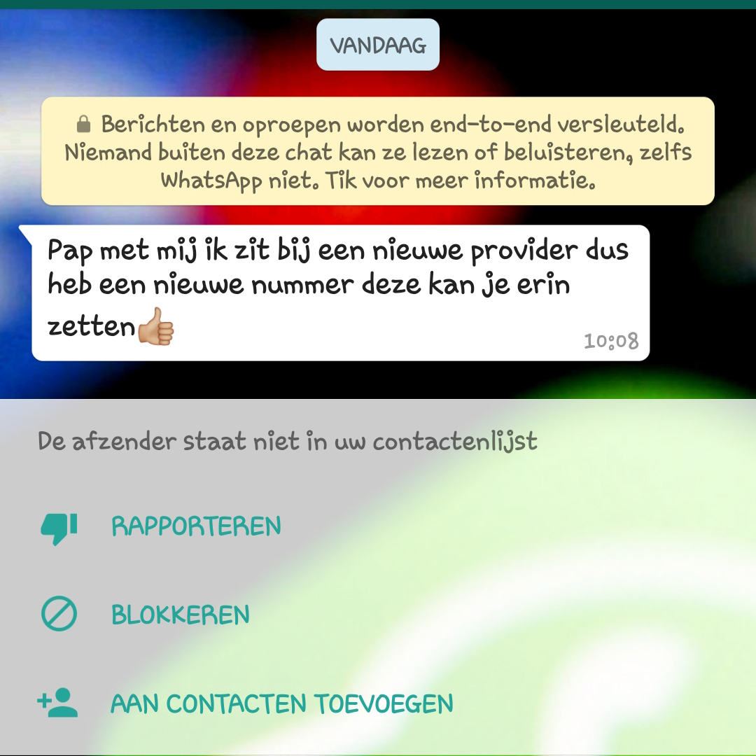 whatsapp spoofing